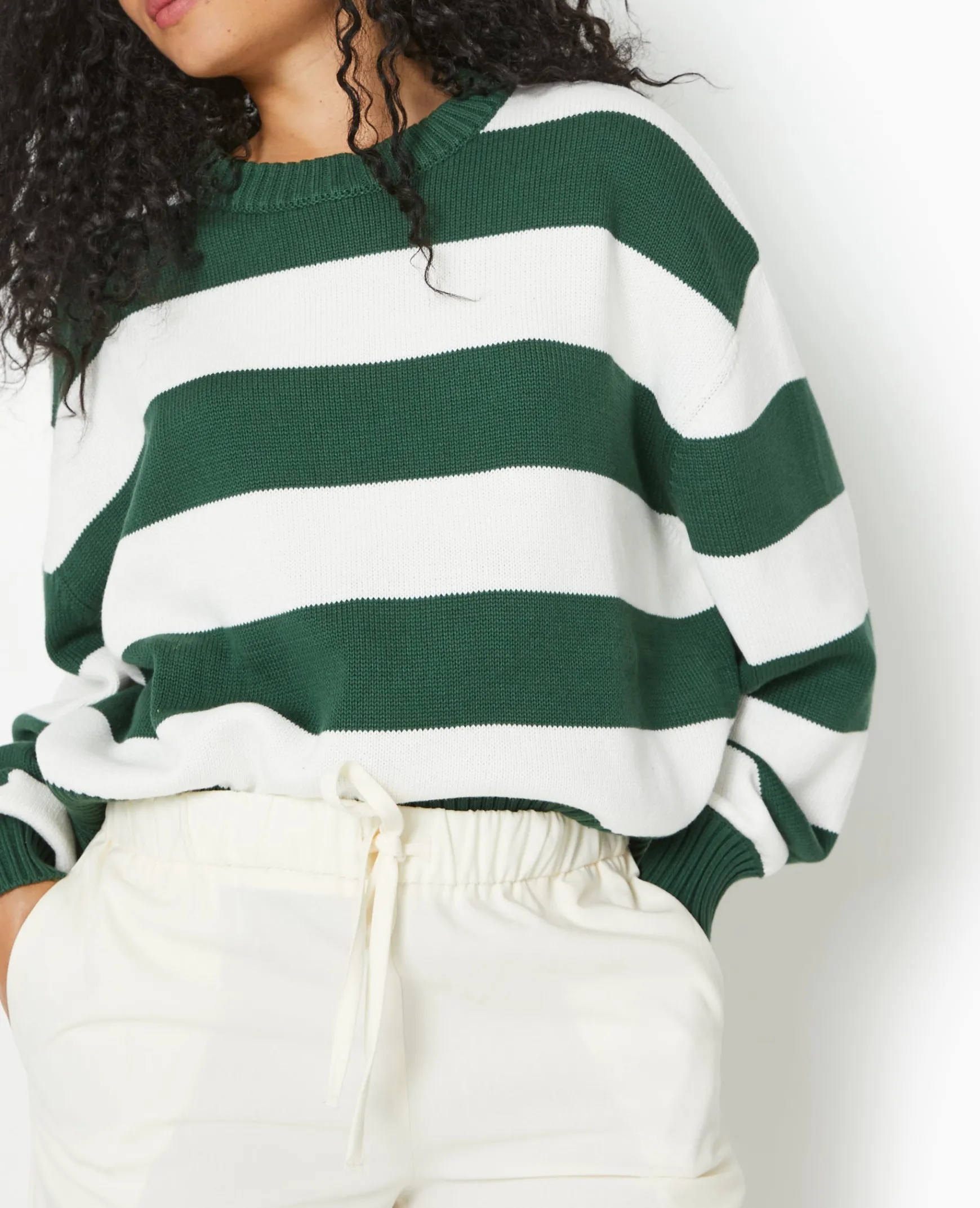Pimkie Pull Et Gilet^Pull Col Rond En Maille Rayée -