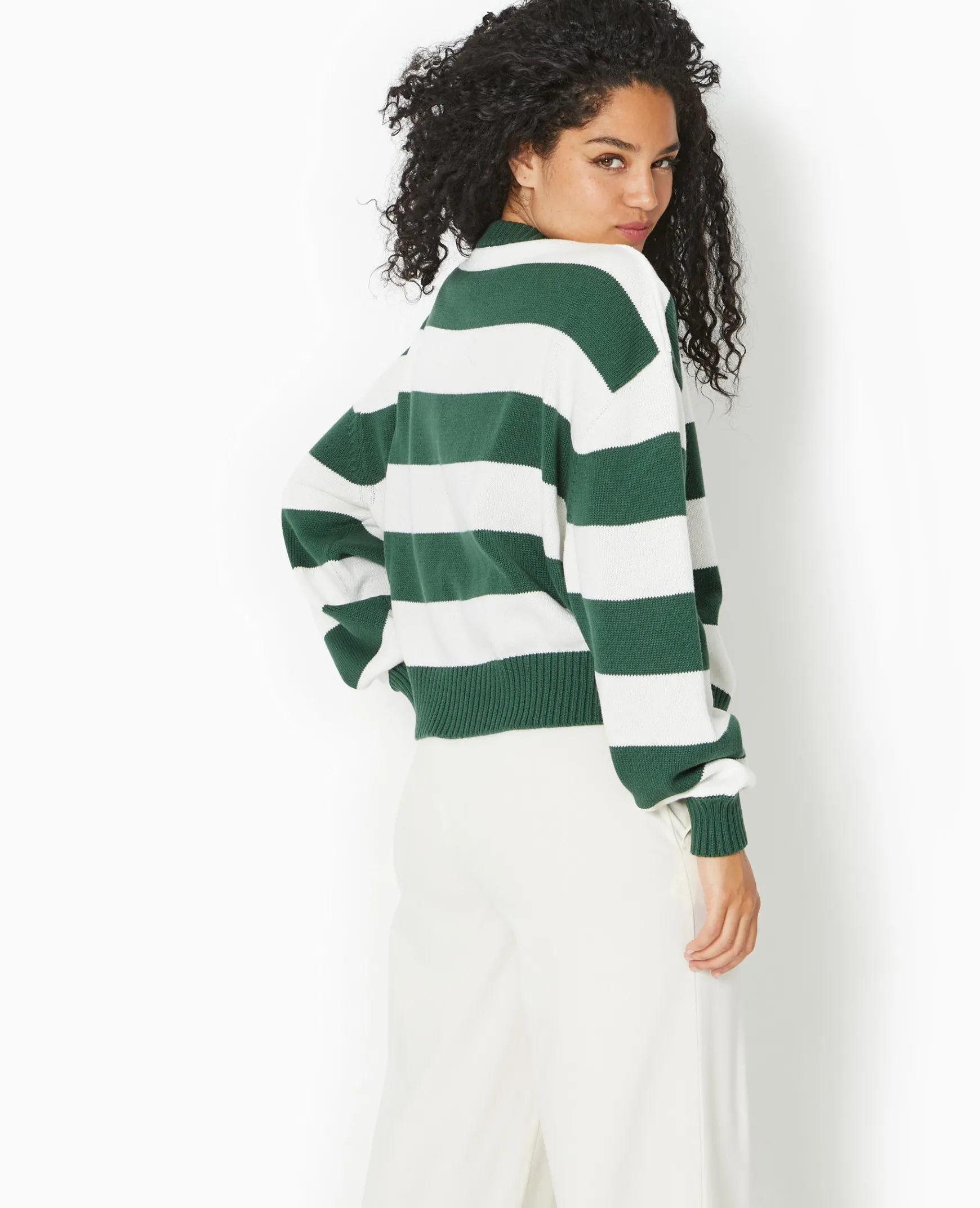 Pimkie Pull Et Gilet^Pull Col Rond En Maille Rayée -