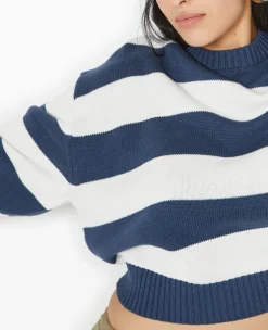 Pimkie Toute La Collection|Pull Et Gilet^Pull Col Rond En Maille Rayée -