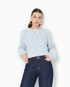 Pimkie Pull Et Gilet^Pull Col Rond Maille Fluffy -