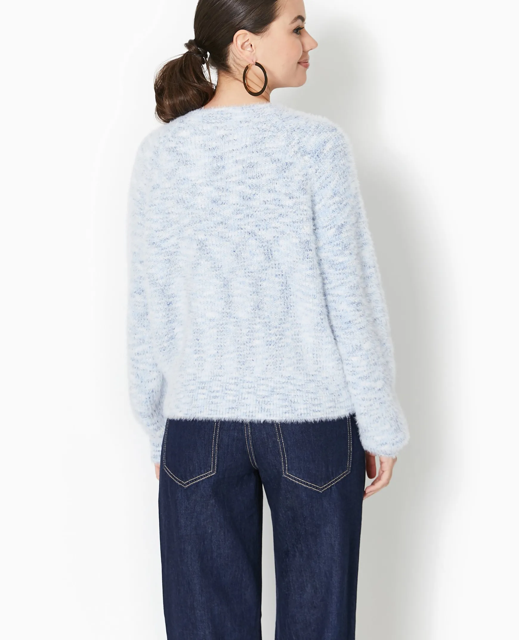 Pimkie Pull Et Gilet^Pull Col Rond Maille Fluffy -