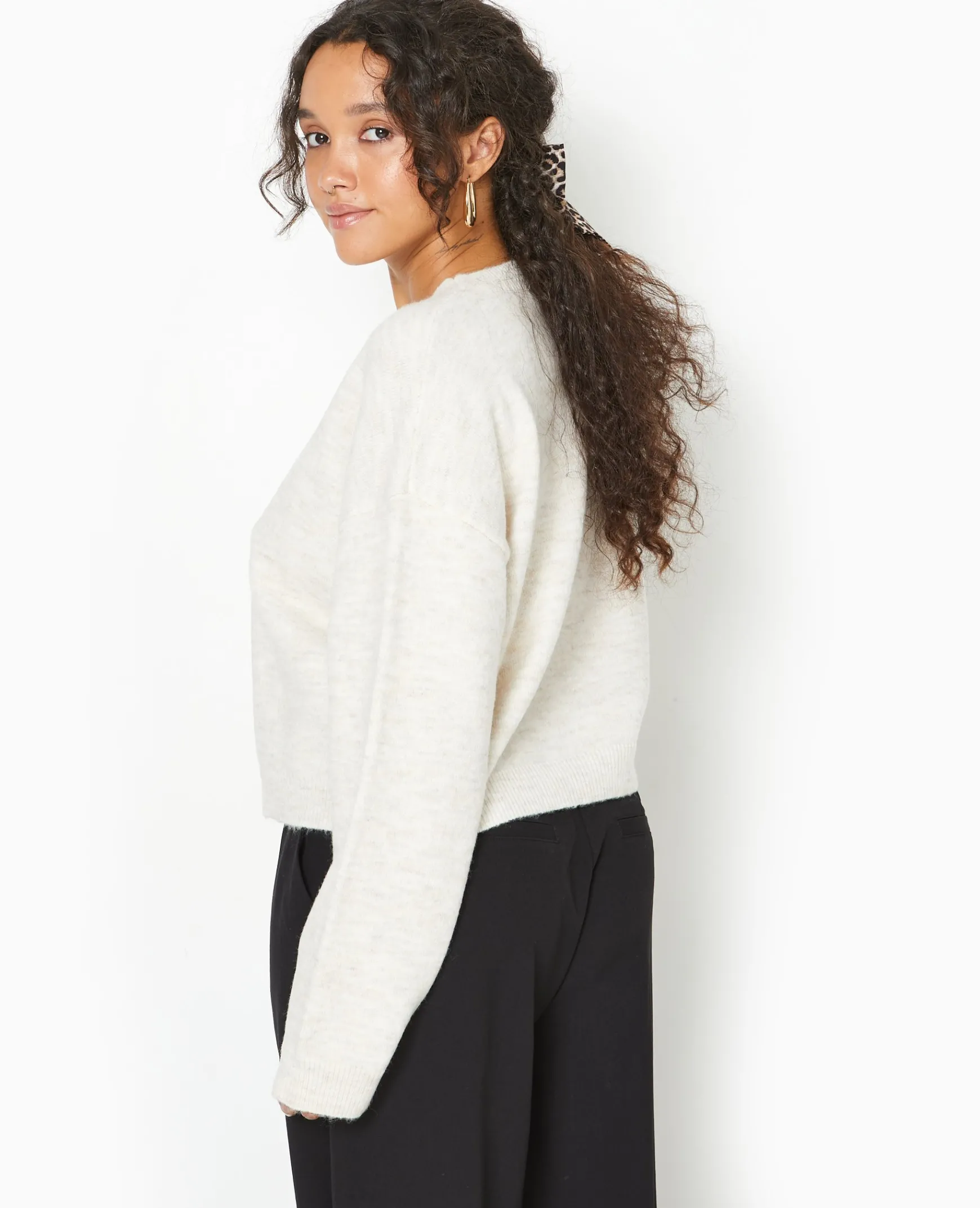 Pimkie Pull Et Gilet^Pull Court En Maille -