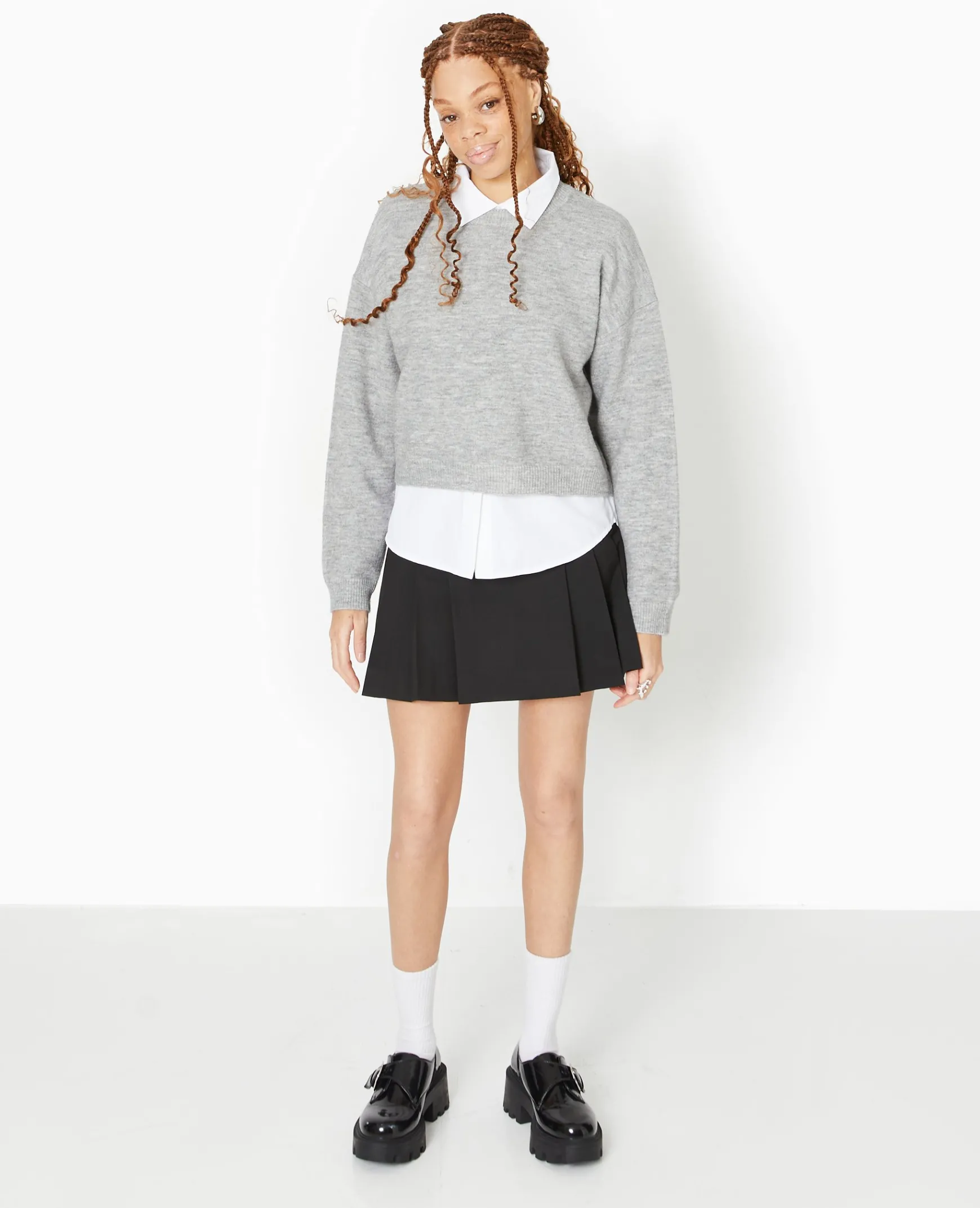 Pimkie Pull Et Gilet^Pull Court En Maille -