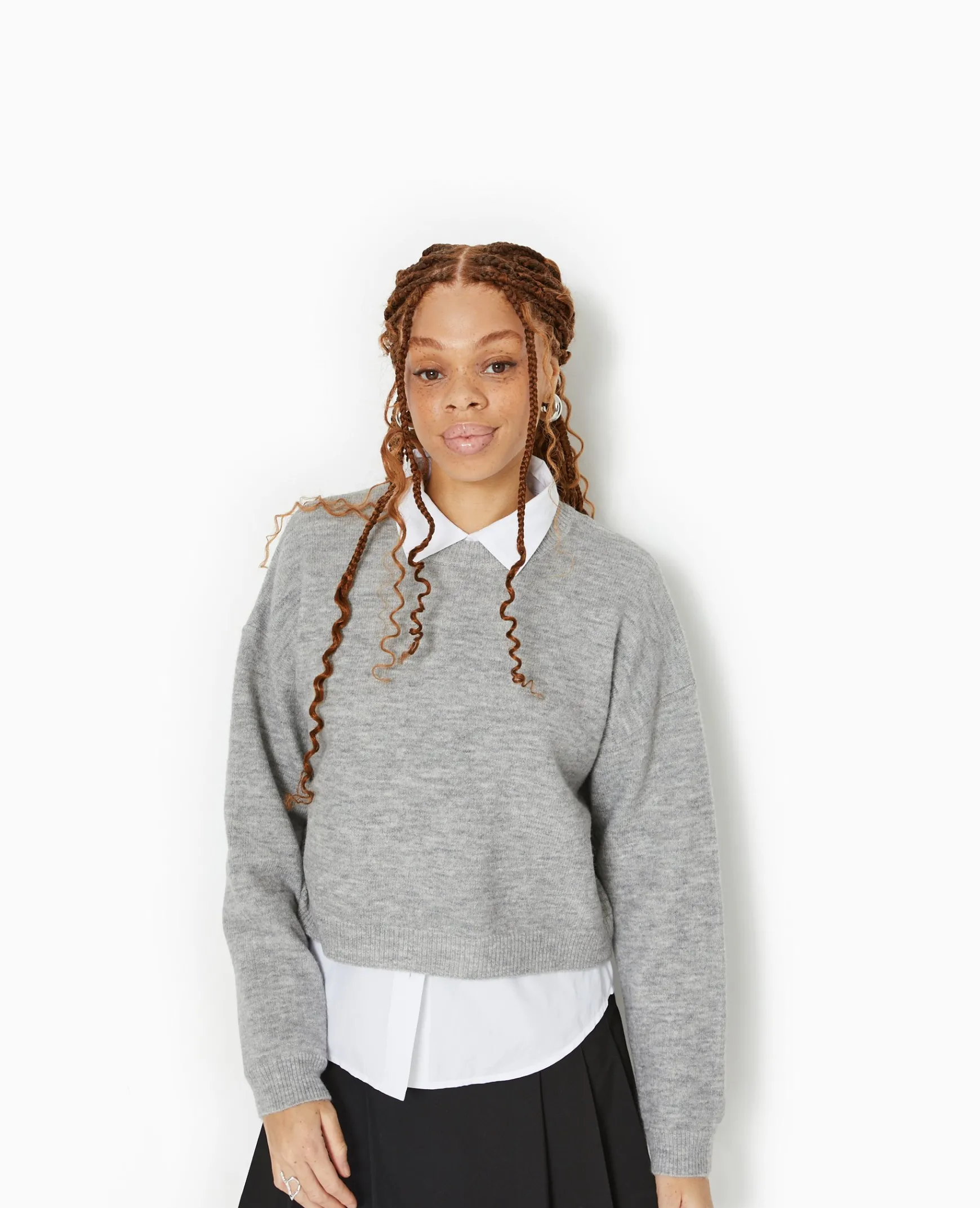 Pimkie Pull Et Gilet^Pull Court En Maille -