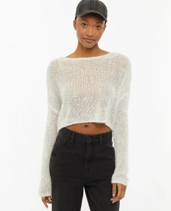 Pimkie Pull Et Gilet^Pull Court En Maille Ajourée -