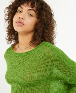 Pimkie Pull Et Gilet^Pull Cropped En Maille Transparente -