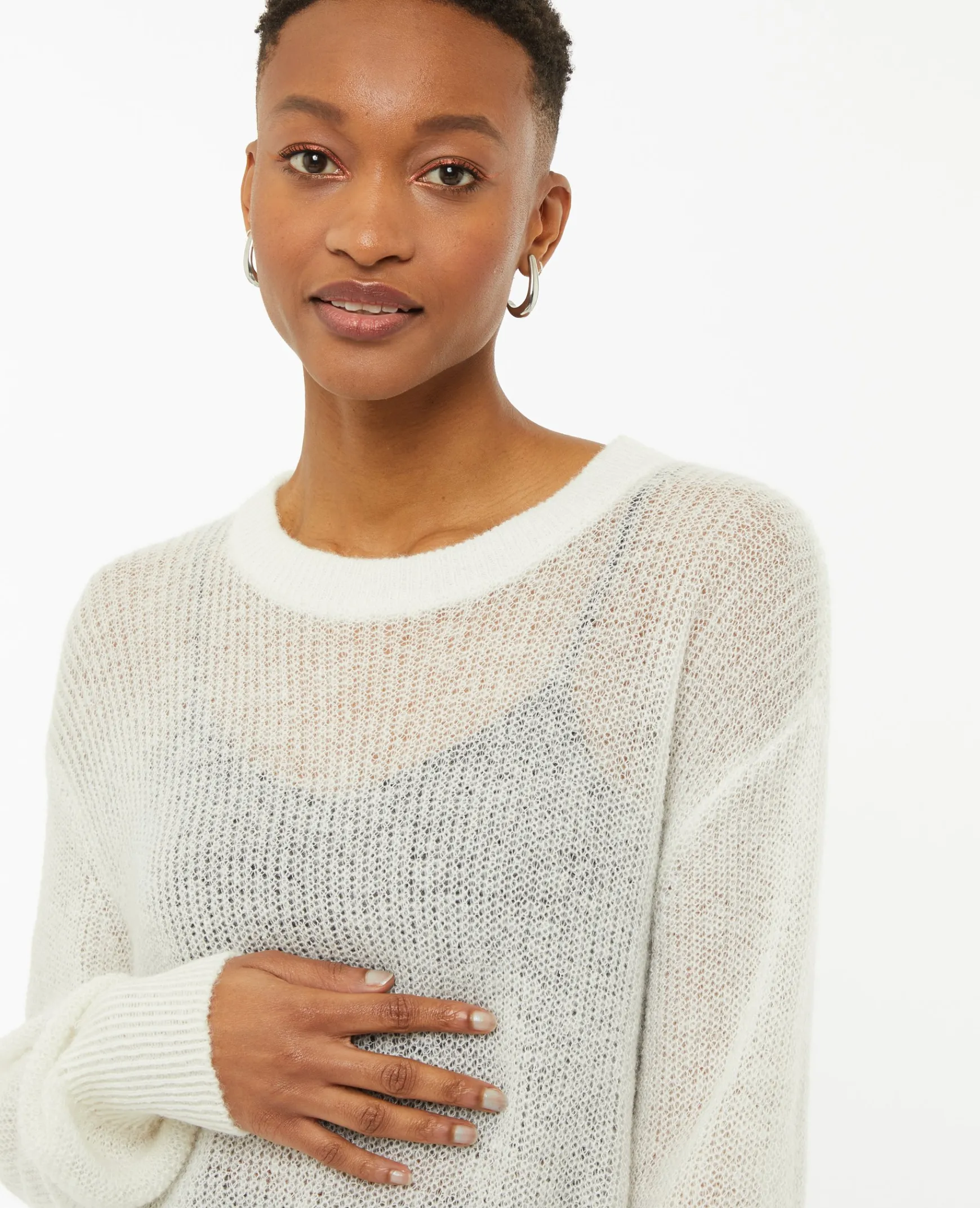 Pimkie Pull Et Gilet^Pull En Maille Ajourée -