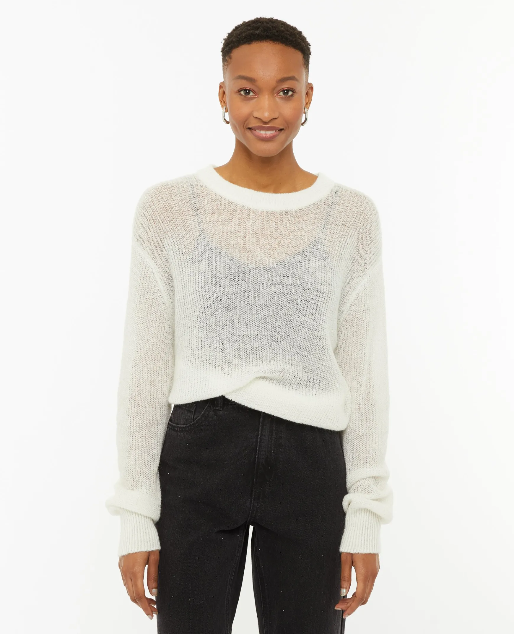 Pimkie Pull Et Gilet^Pull En Maille Ajourée -