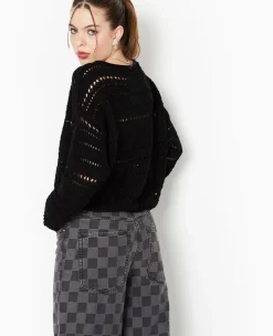 Pimkie Pull Et Gilet^Pull En Maille Ajourée Façon Crochet -