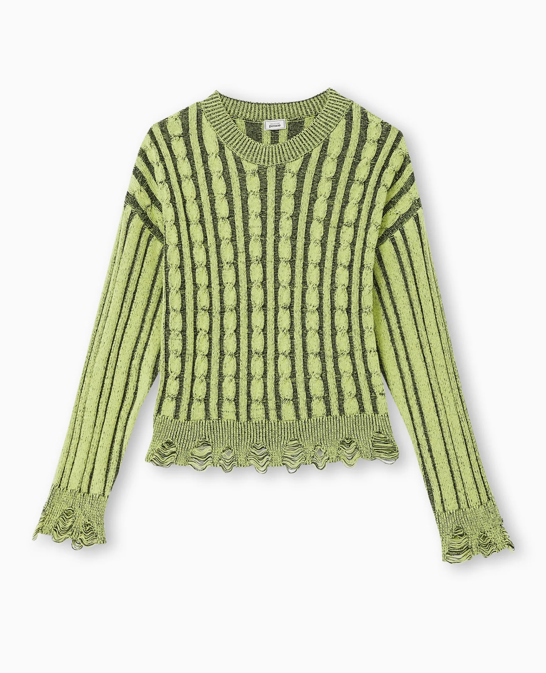Pimkie Pimkie Positive|Pull Et Gilet^Pull En Maille Fantaisie Avec Effet Destroy -