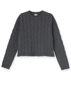 Pimkie Pimkie Positive|Pull Et Gilet^Pull En Maille Torsadée Et Déjaugée -