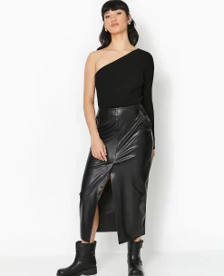 Pimkie Pull Et Gilet^Pull Fin One Shoulder En Maille Côtelée -