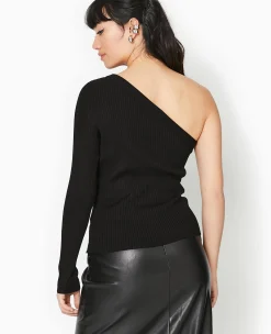 Pimkie Pull Et Gilet^Pull Fin One Shoulder En Maille Côtelée -