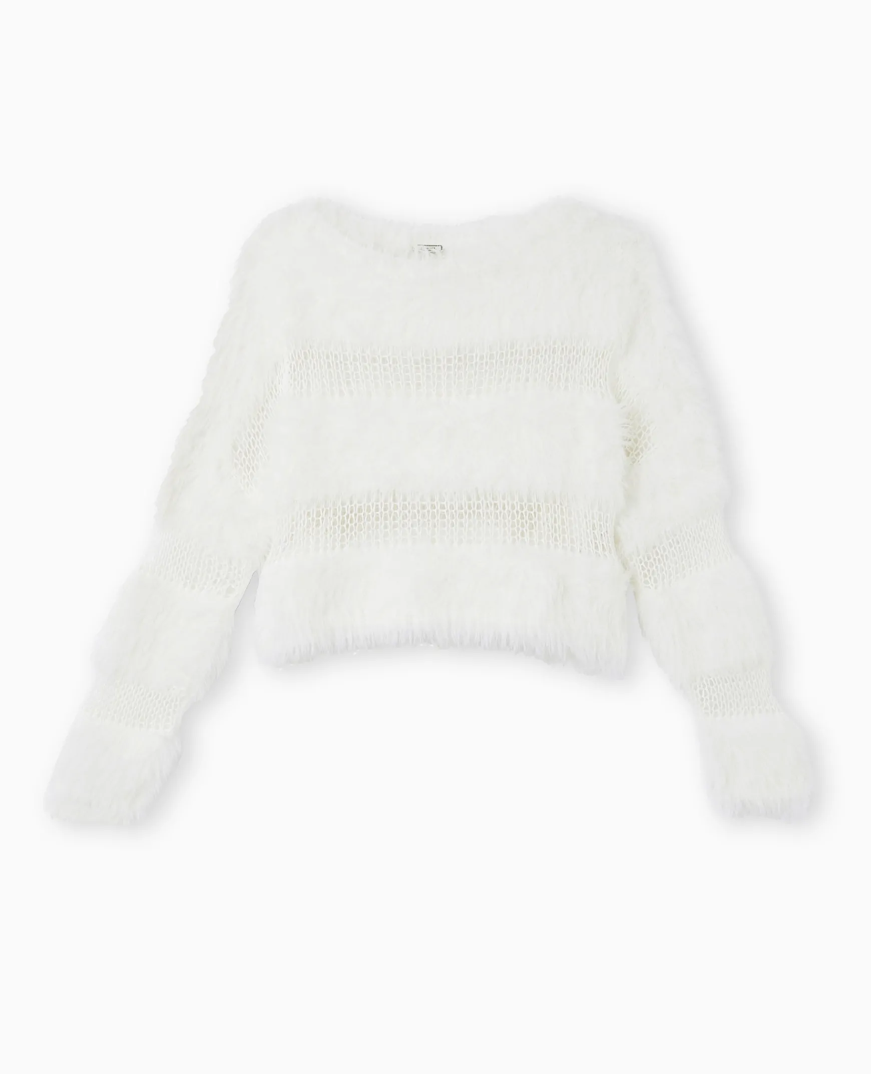 Pimkie Pull Et Gilet^Pull Maille Ajourée Et Maille Poilue -