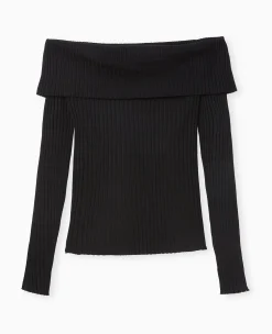 Pimkie Toute La Collection|Pull Et Gilet^Pull Maille Côtelée Encolure Bardot -