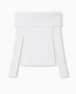 Pimkie Toute La Collection|Pull Et Gilet^Pull Maille Côtelée Encolure Bardot -