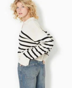 Pimkie Toute La Collection|Pull Et Gilet^Pull Rayé Col Polo -