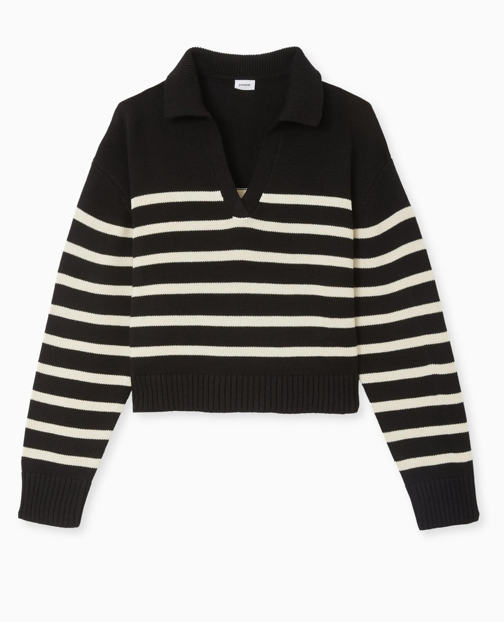 Pimkie Toute La Collection|Pull Et Gilet^Pull Rayé Col Polo -