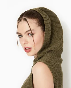 Pimkie Pull Et Gilet^Pull Sans Manches Avec Capuche -