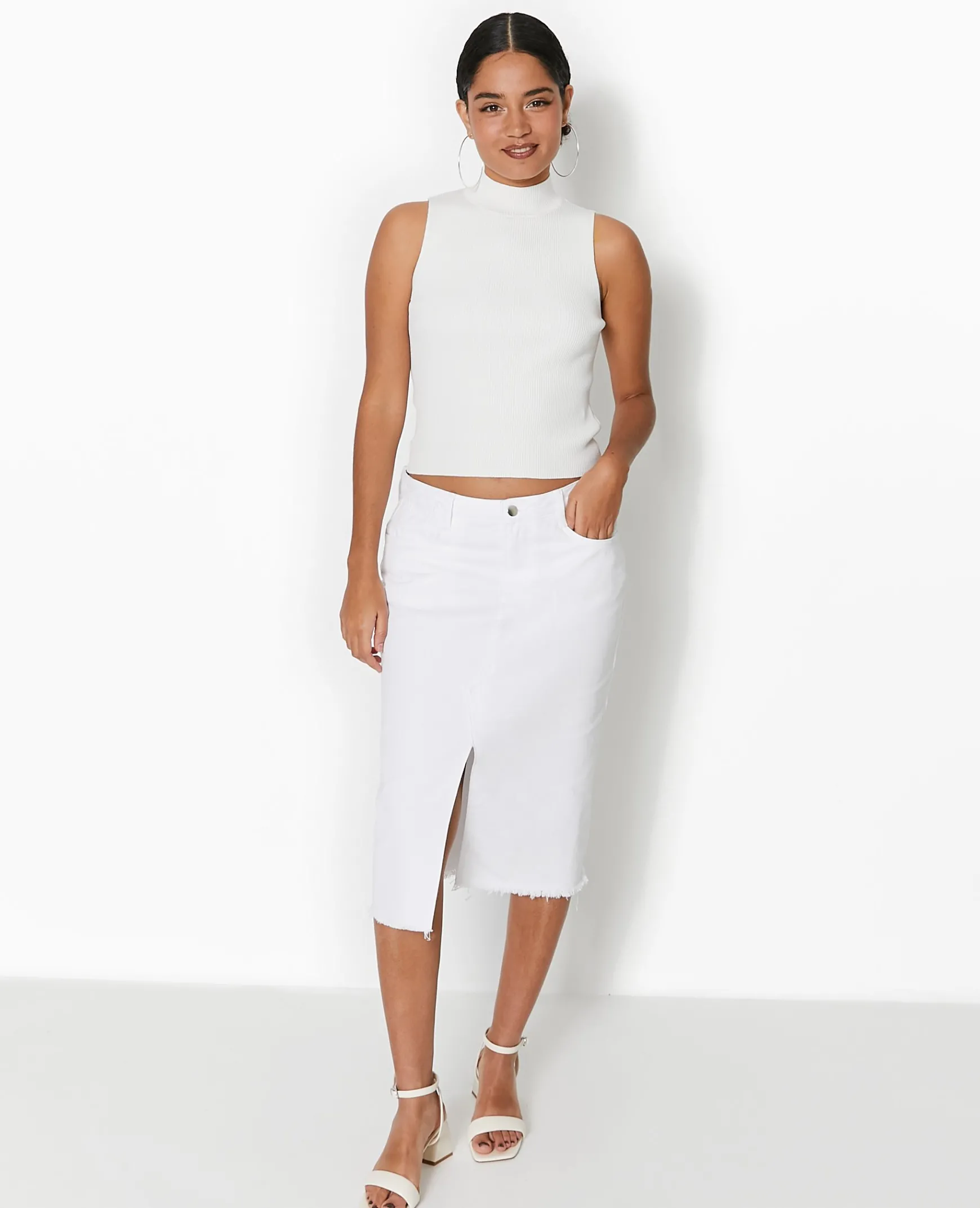 Pimkie Toute La Collection|Pull Et Gilet^Pull Sans Manches En Maille Côtelée -