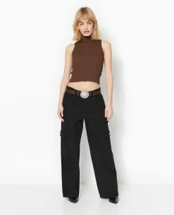 Pimkie Pull Et Gilet^Pull Sans Manches En Maille Côtelée -