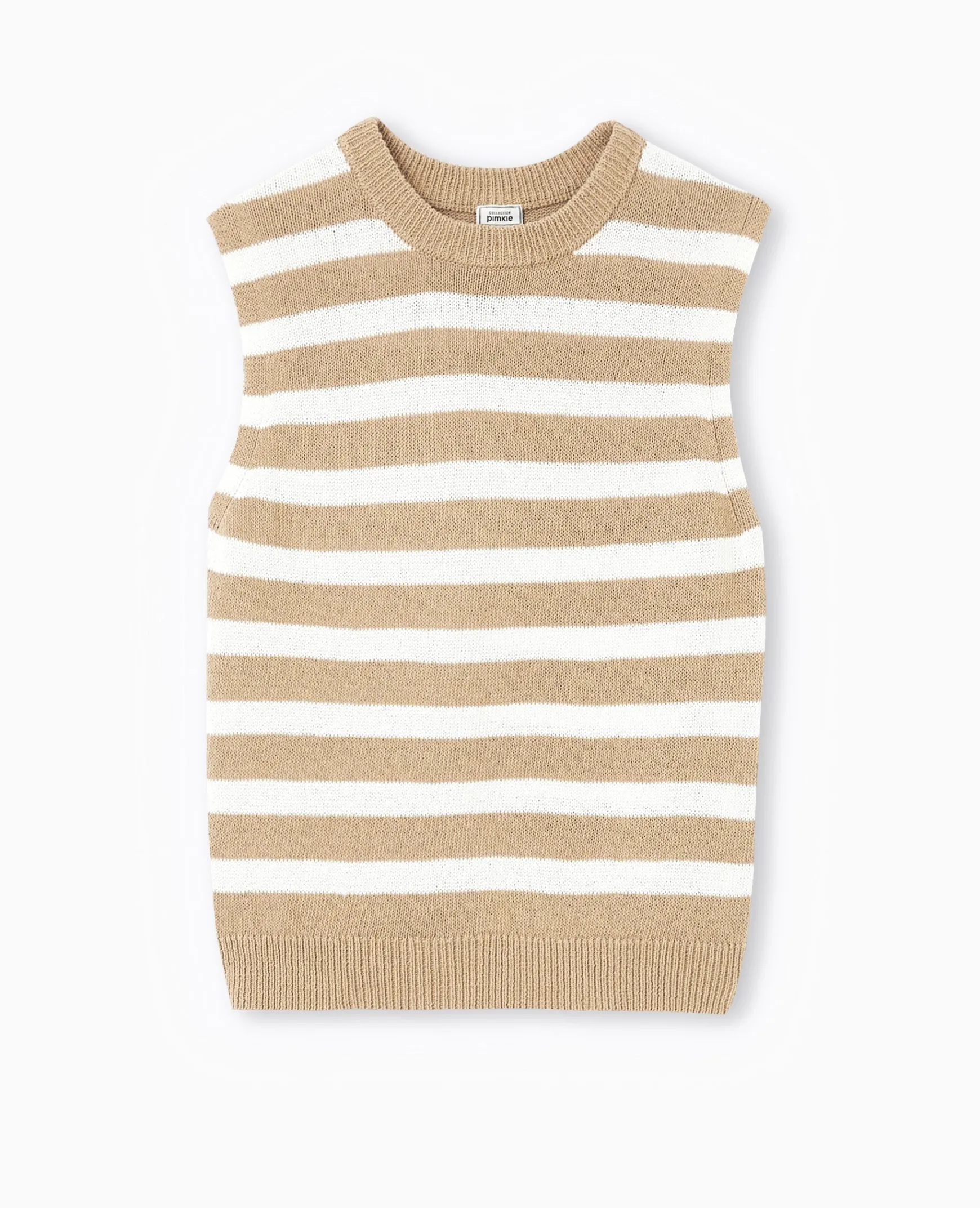 Pimkie Pull Et Gilet^Pull Sans Manches Rayé -