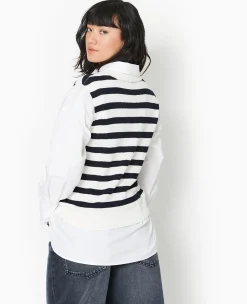 Pimkie Pull Et Gilet^Pull Sans Manches Rayé -