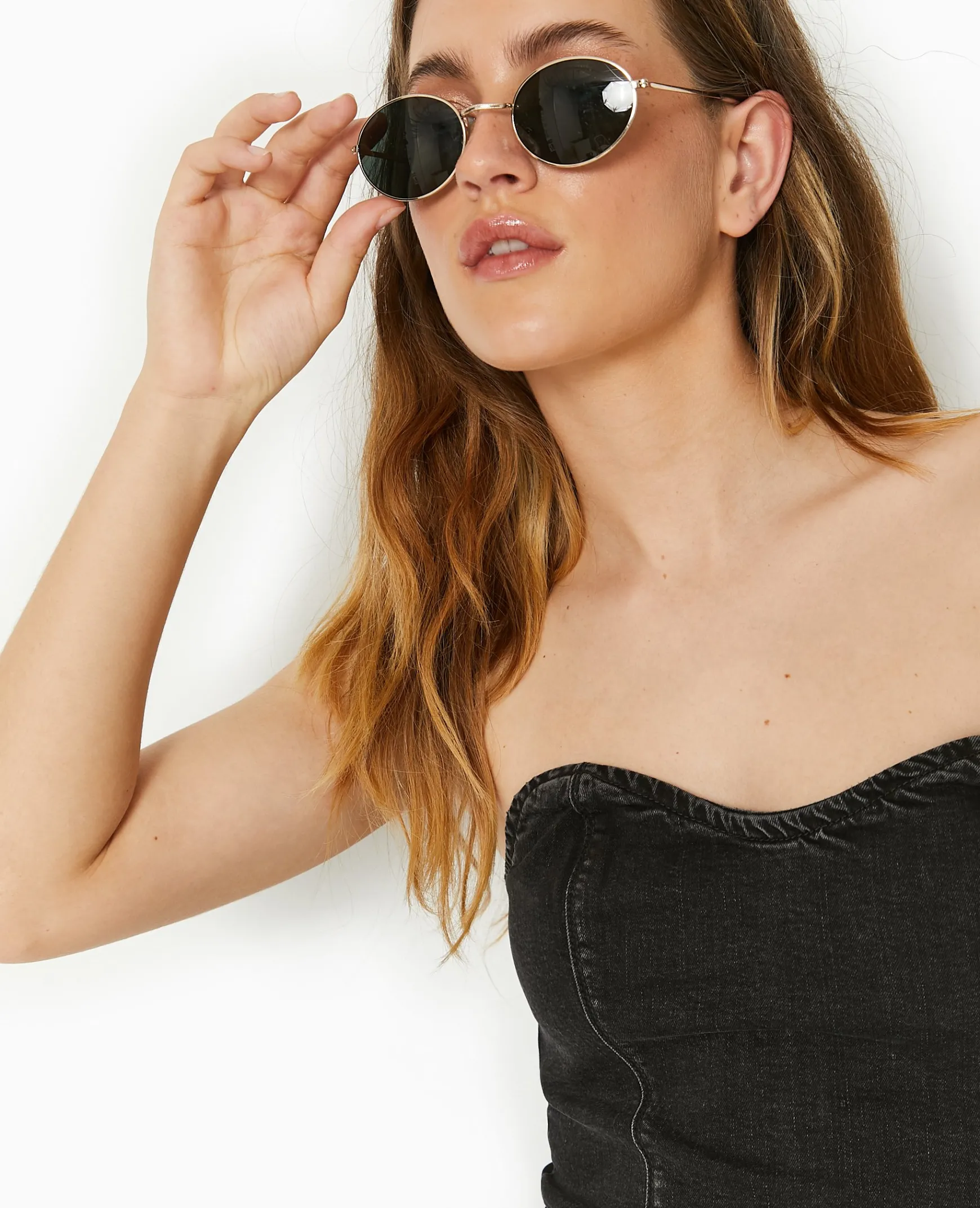 Pimkie Robe^Robe Bustier Longue En Jean Stretch -
