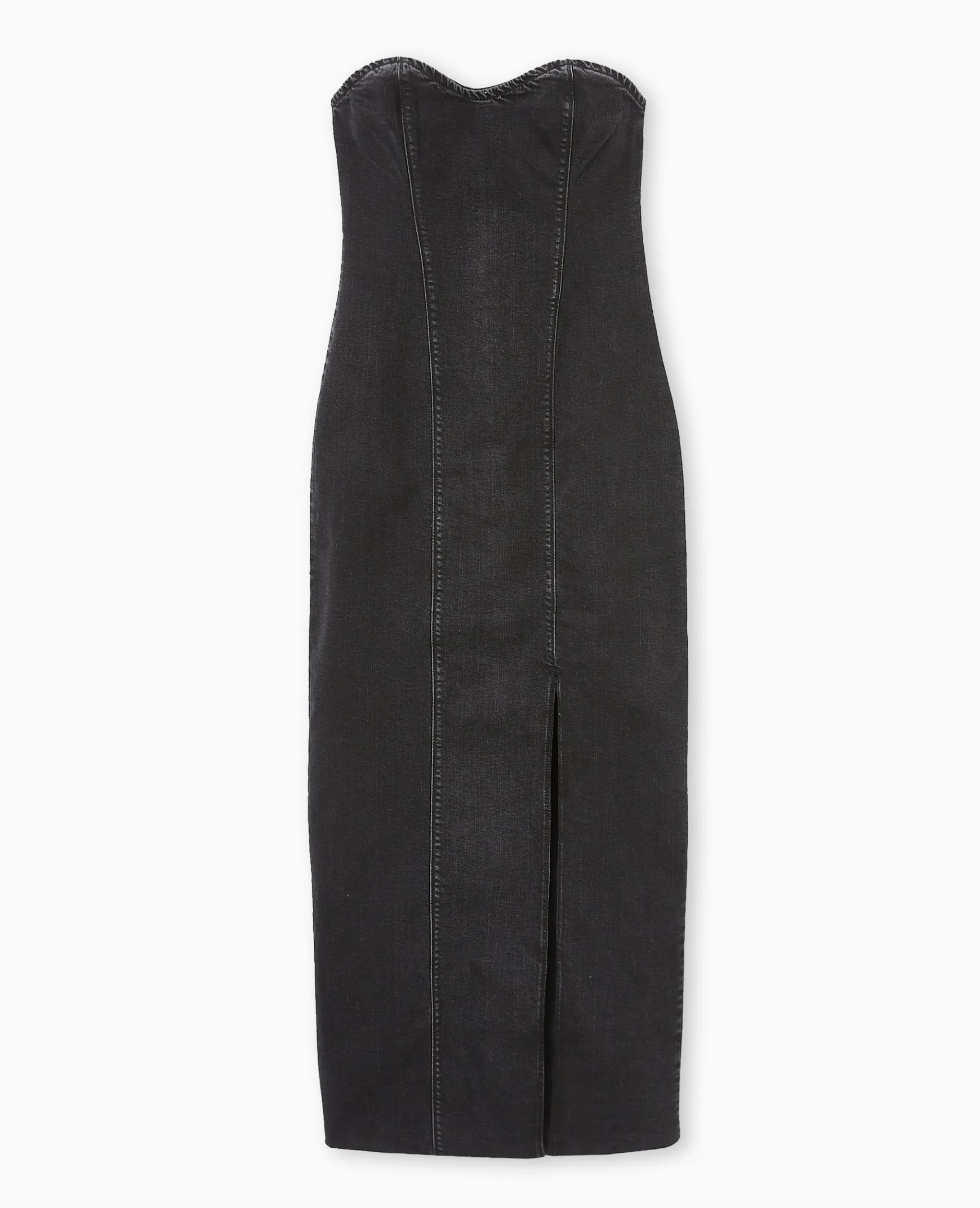 Pimkie Robe^Robe Bustier Longue En Jean Stretch -