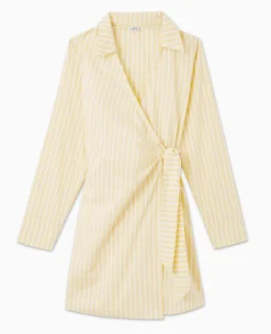Pimkie Robe^Robe Cache-cœur Courte Rayée -