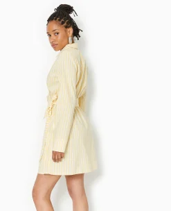 Pimkie Robe^Robe Cache-cœur Courte Rayée -
