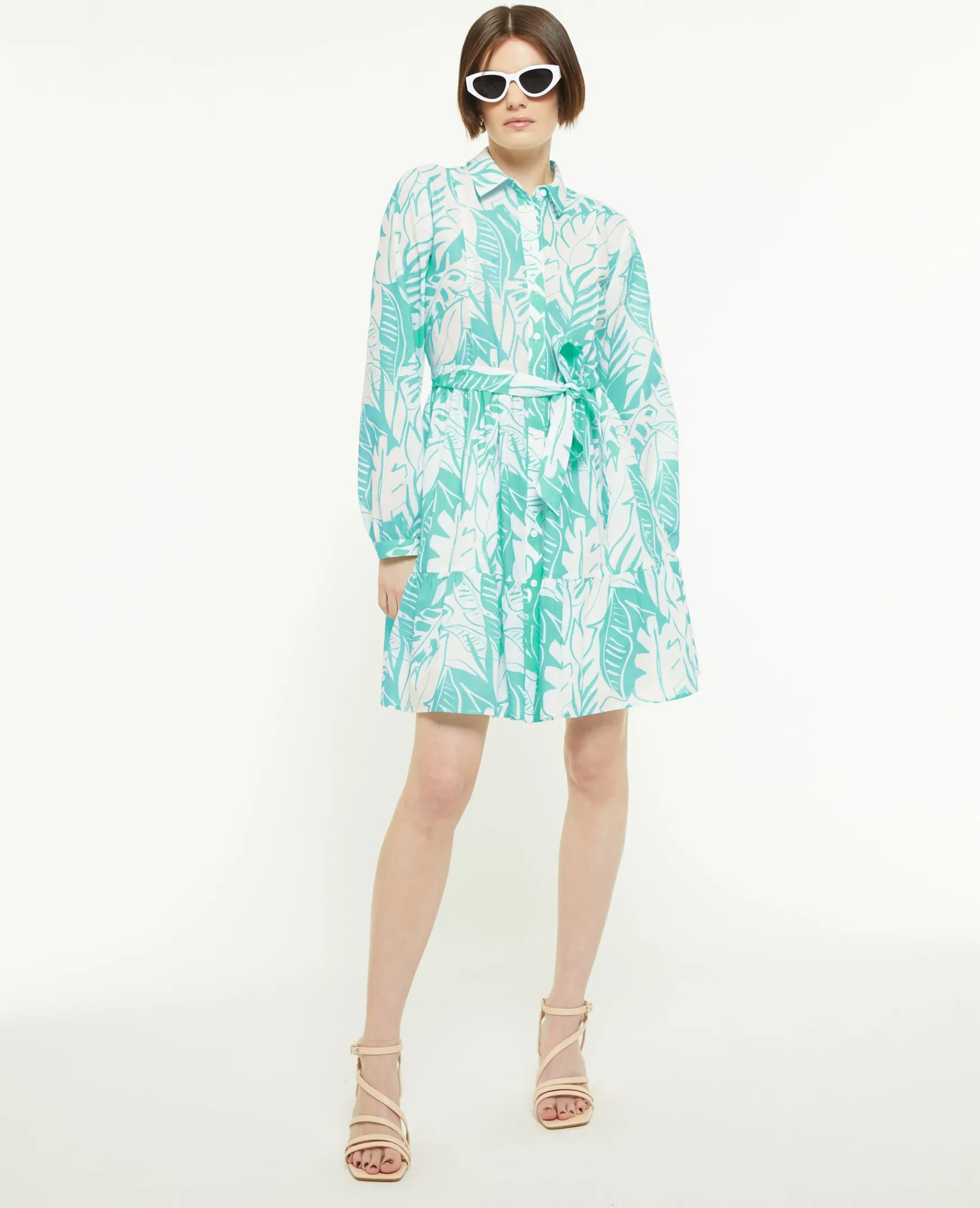 Pimkie Robe^Robe Chemise Avec Volants -