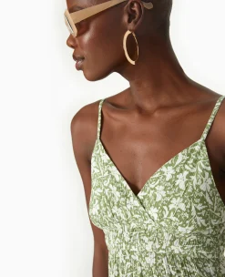Pimkie Toute La Collection|Robe^Robe Courte à Bretelles Avec Petits Volants -