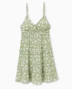 Pimkie Toute La Collection|Robe^Robe Courte à Bretelles Avec Petits Volants -