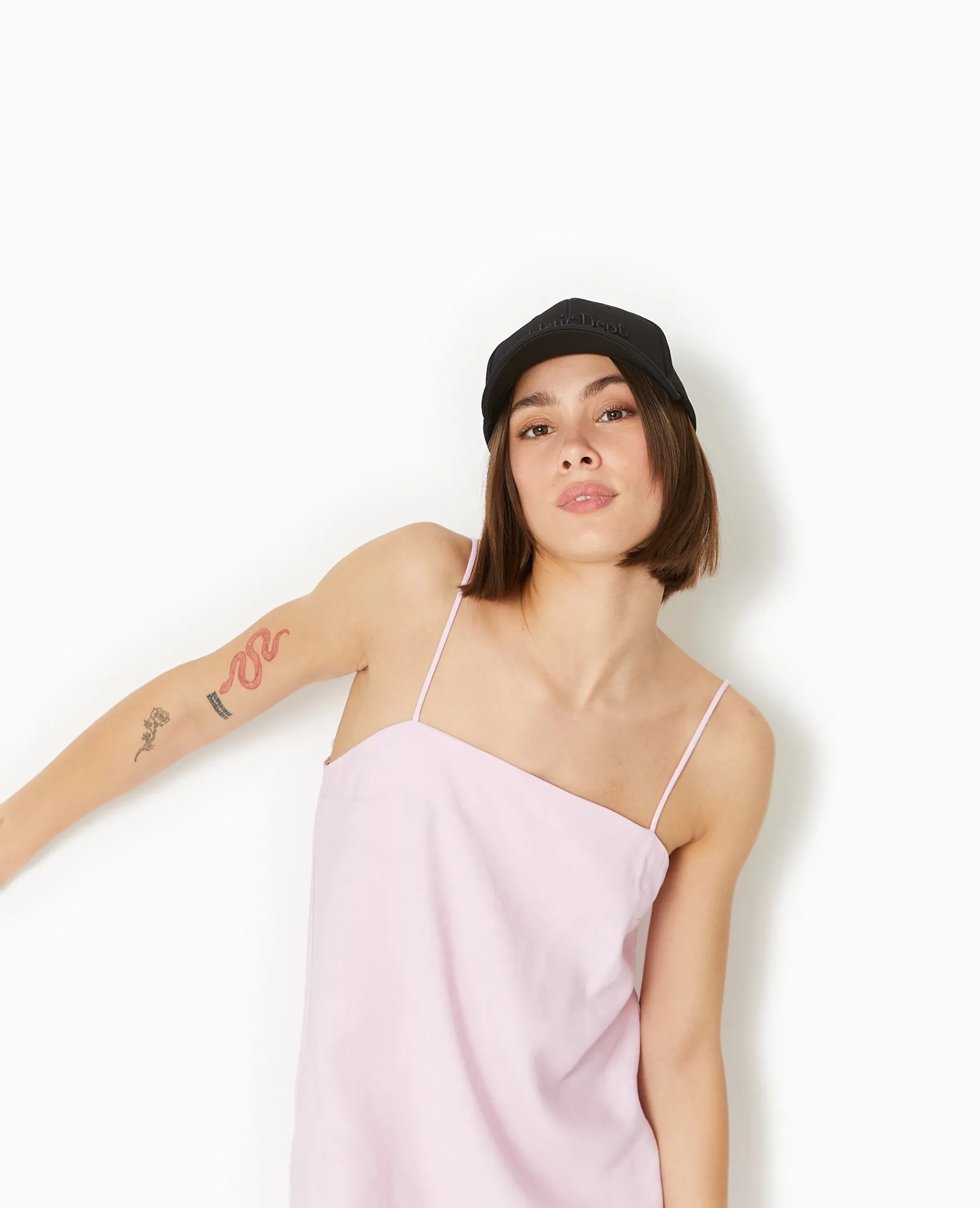 Pimkie Toute La Collection|Robe^Robe Courte Avec Bretelles à Nouer -