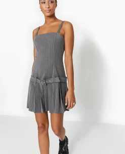 Pimkie Robe^Robe Courte Avec Ceinture Et Bas Plissé -