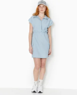 Pimkie Robe^Robe Courte Boutonnée Avec Liens Et Stoppeurs -
