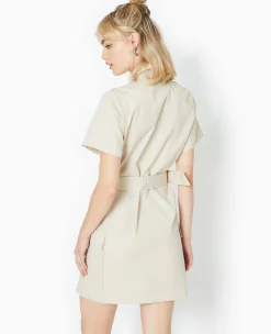 Pimkie Robe^Robe Courte Boutonnée Style Saharienne -