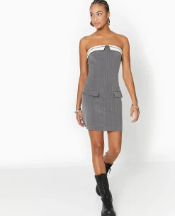 Pimkie Robe^Robe Courte Bustier Avec Détail Tailoring -