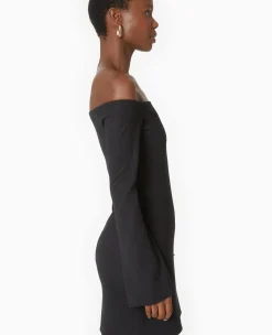 Pimkie Robe^Robe Courte Encolure Bardot Et Manches Flare -