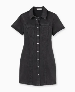 Pimkie Pimkie Positive|Robe^Robe Courte Et Moulante En Jean -