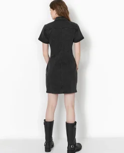 Pimkie Pimkie Positive|Robe^Robe Courte Et Moulante En Jean -