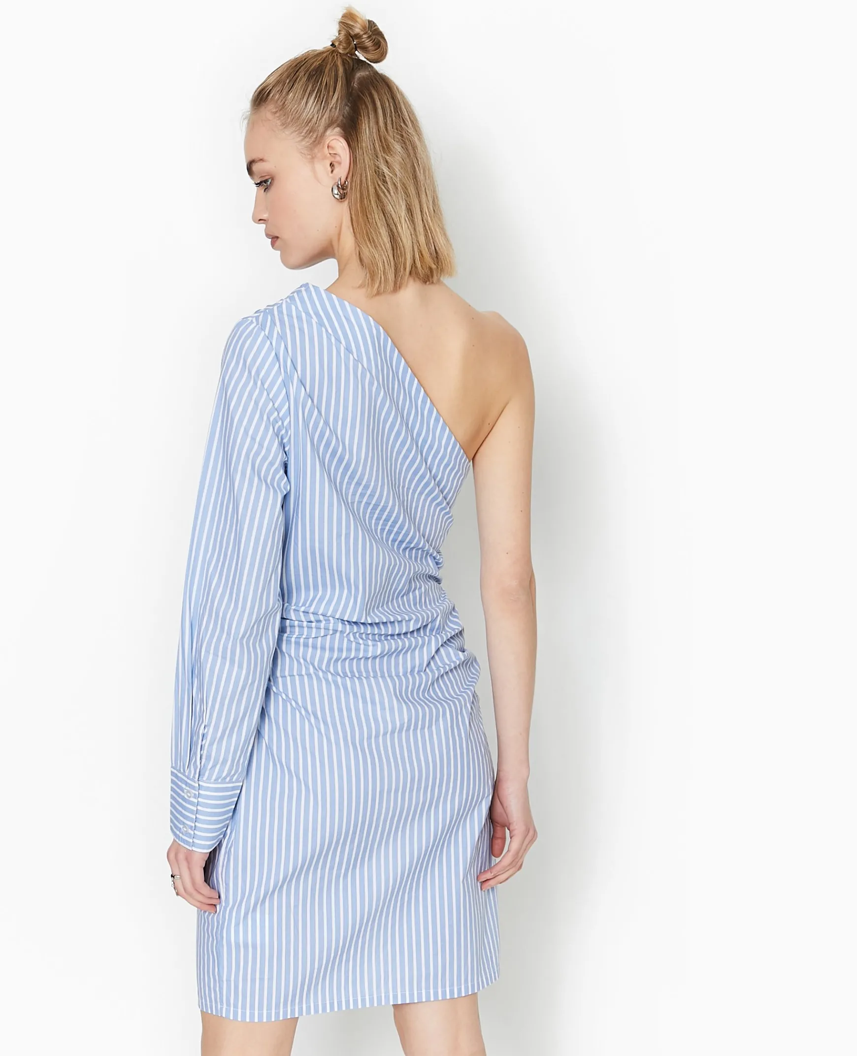 Pimkie Robe^Robe Courte One Shoulder Rayée -