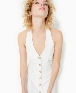 Pimkie Robe^Robe Dos-nu Esprit Gilet De Barman -