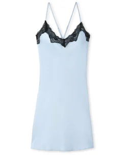 Pimkie Robe^Robe En Satin Avec Dentelle Façon Nuisette -