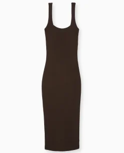 Pimkie Toute La Collection|Robe^Robe Longue à Bretelles En Maille Côtelée -