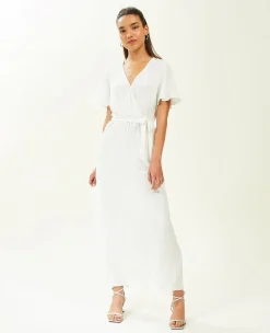 Pimkie Robe^Robe Longue à Manches Papillon -
