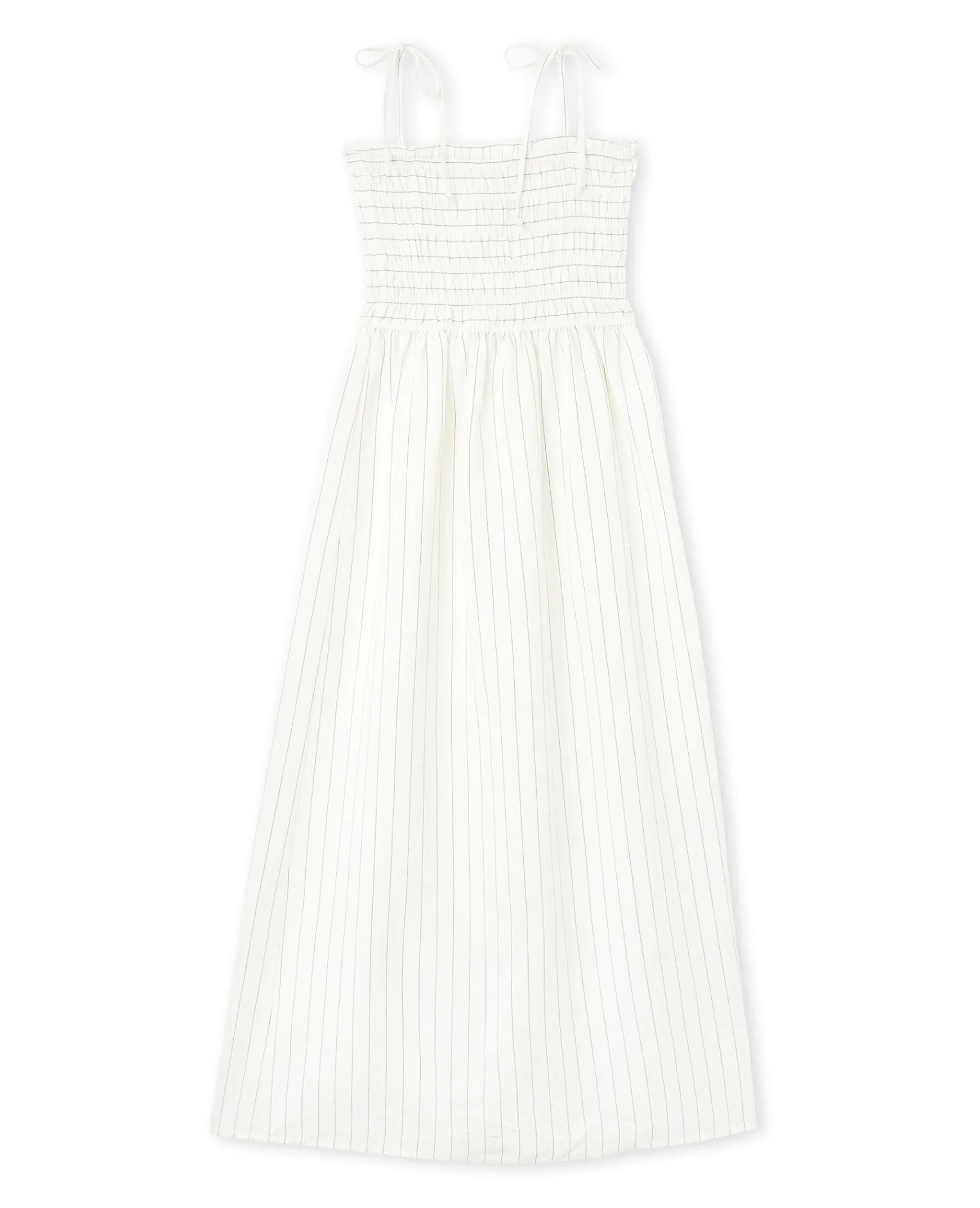Pimkie Toute La Collection|Robe^Robe Longue Avec Smocks Motif Rayures -