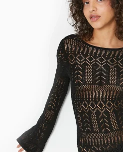 Pimkie Robe^Robe Longue En Crochet Avec Dos-nu -