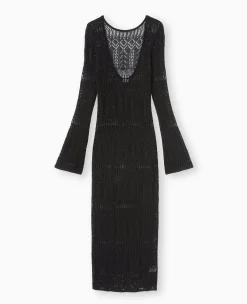 Pimkie Robe^Robe Longue En Crochet Avec Dos-nu -